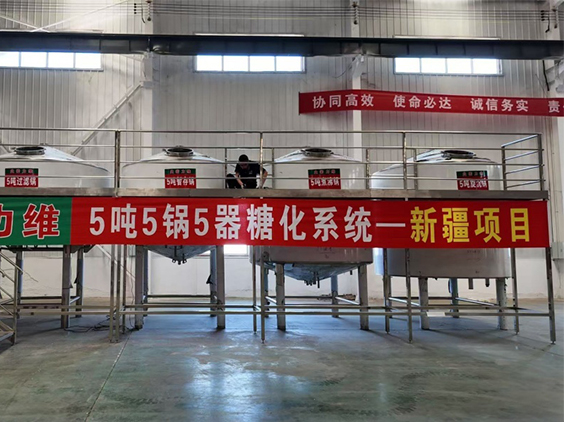 七台河精酿啤酒设备厂—5吨精酿啤酒设备—新疆项目